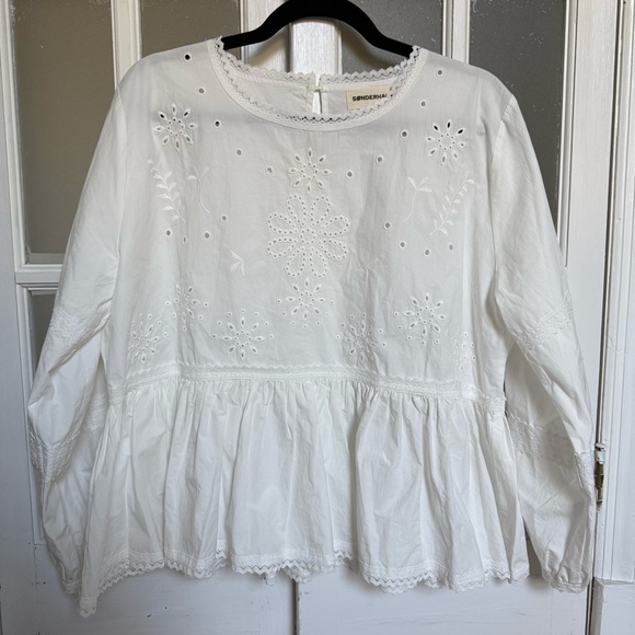 Sonderhaus Tops - Sønderhaus Studios Eyelet Blouse